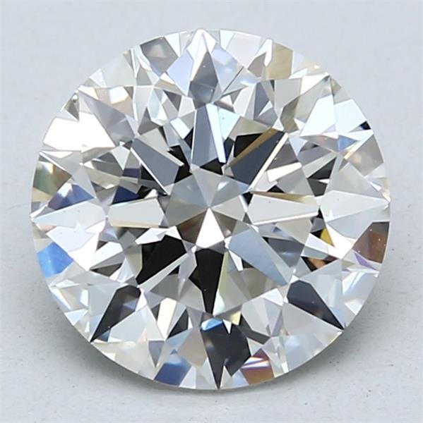 2.55 Carat Round Lab Diamond