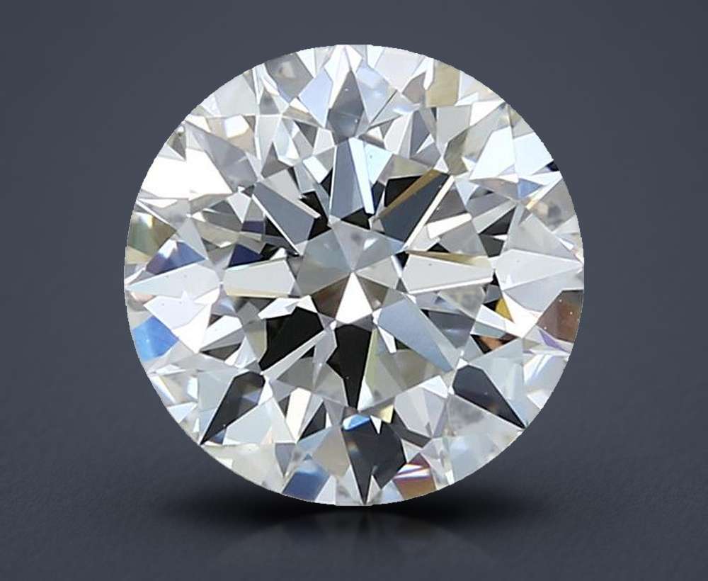 2.55 Carat Round Lab Diamond