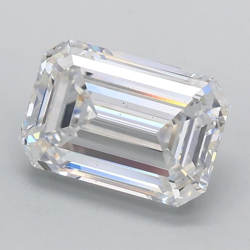 2.09ct E VS2 Rare Carat Ideal Cut Emerald Lab Grown Diamond