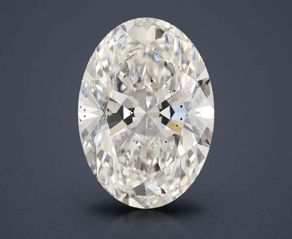 2.58 Carat Oval Lab Diamond