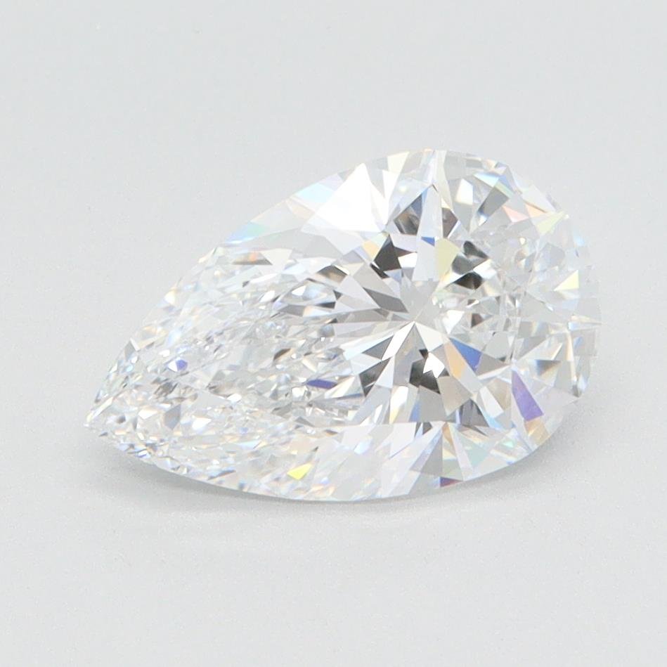 1.58ct D VVS2 Rare Carat Ideal Cut Pear Lab Grown Diamond
