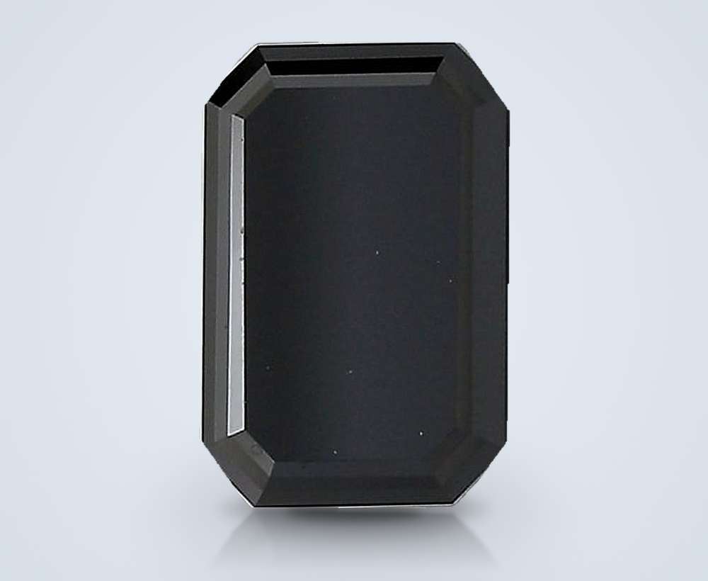 1.56 Ct. Fancy Black Emerald Lab Diamond