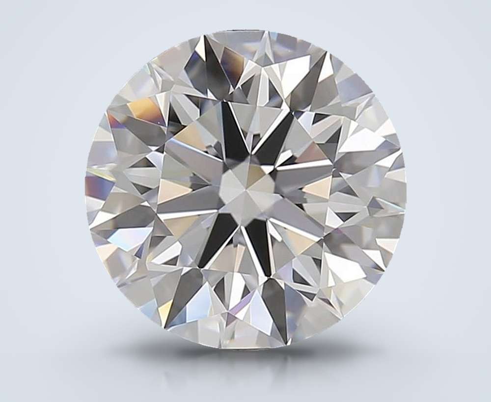 3.76 Carat Round Lab Diamond