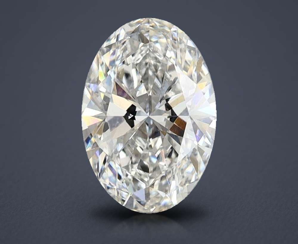 1.37 Carat Oval Lab Diamond