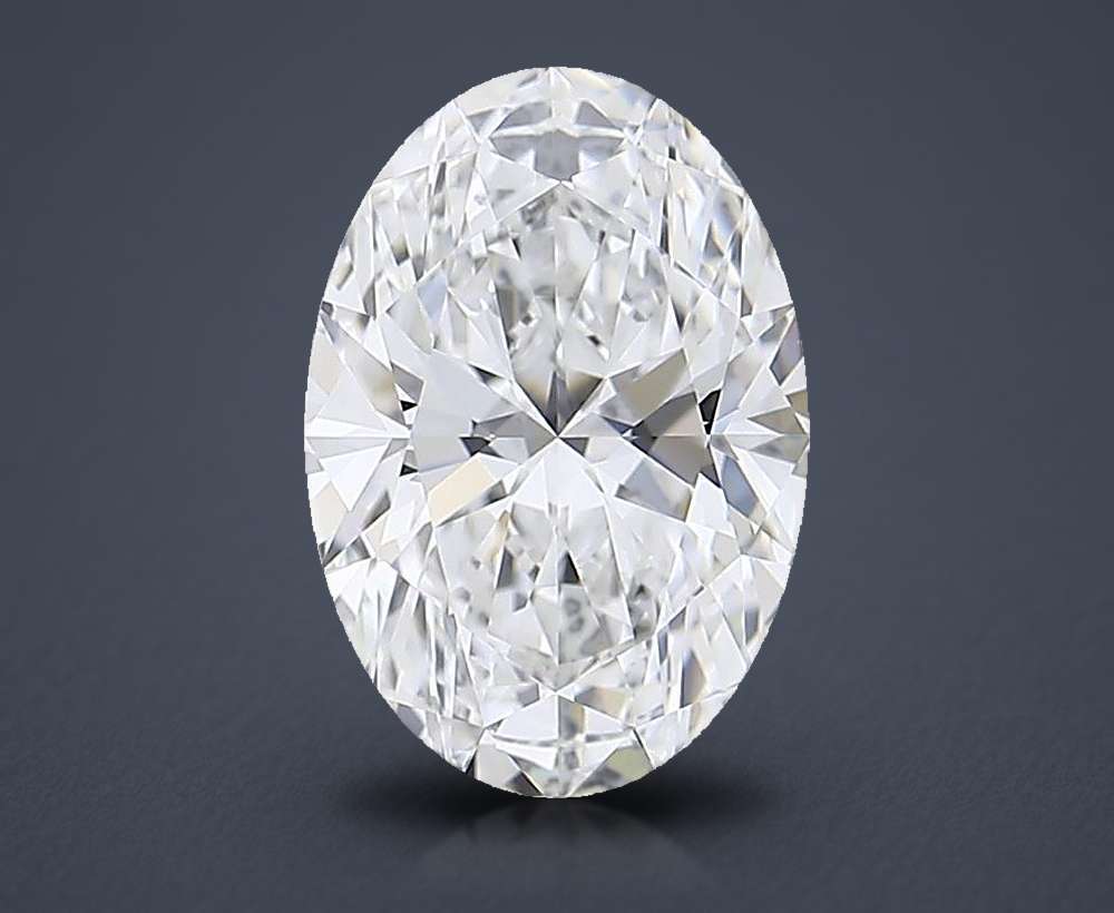 3.07 Carat Oval Lab Diamond