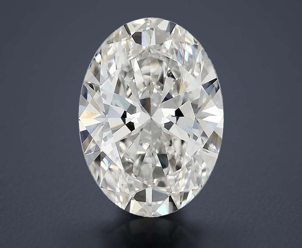 3.00 Carat Oval Lab Diamond