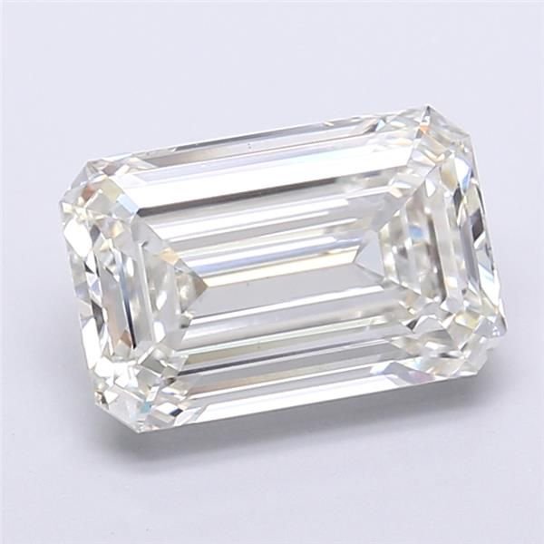 4.01ct H VS1 Very Good Cut Emerald Lab Grown Diamond
