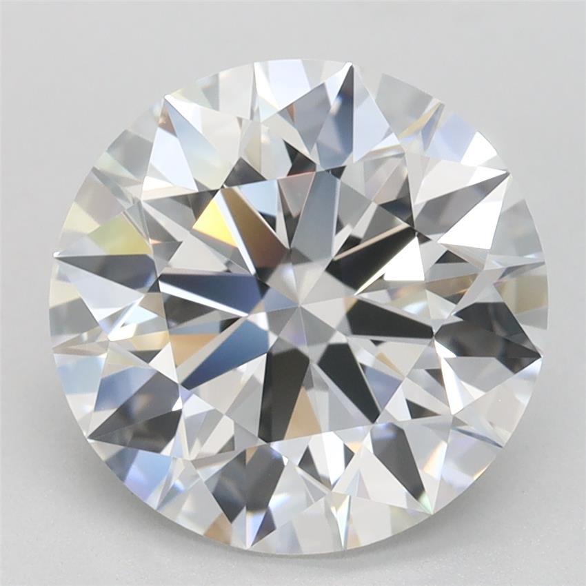3.44 Carat Round Lab Diamond