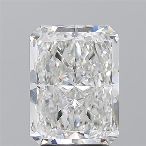 3.53ct H SI1 Rare Carat Ideal Cut Radiant Diamond