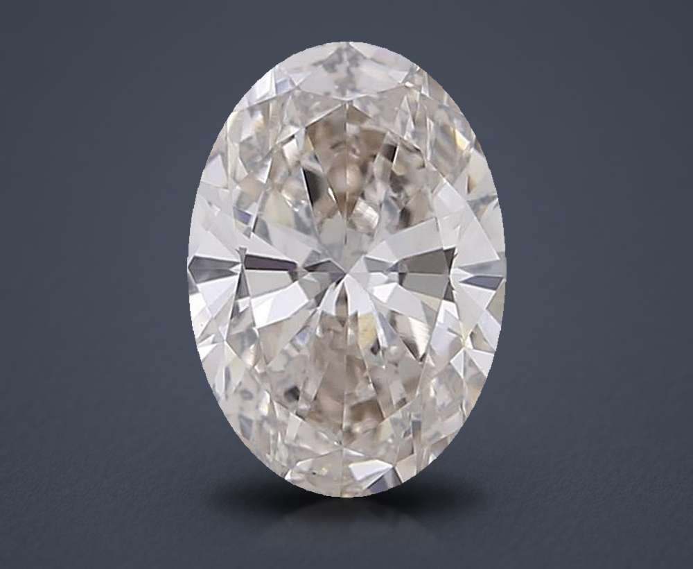 0.56 Carat Oval Lab Diamond