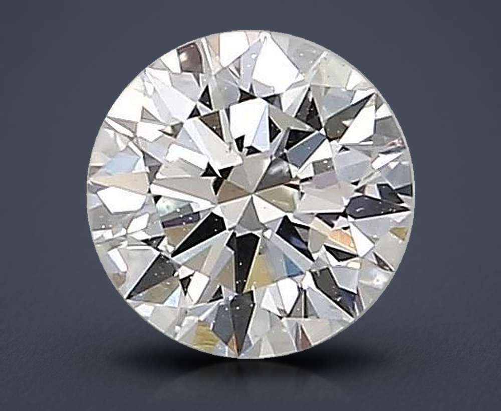 0.70 Carat Round Natural Diamond