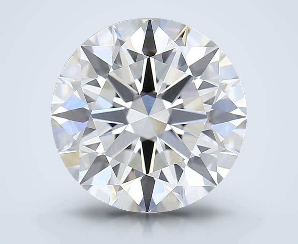 3.51 Carat Round Lab Diamond