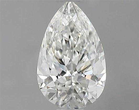 0.64 Carat Pear Natural Diamond