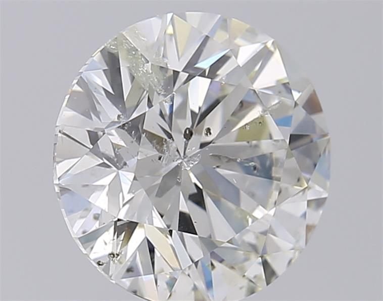 2.51ct H SI2 Rare Carat Ideal Cut Round Diamond