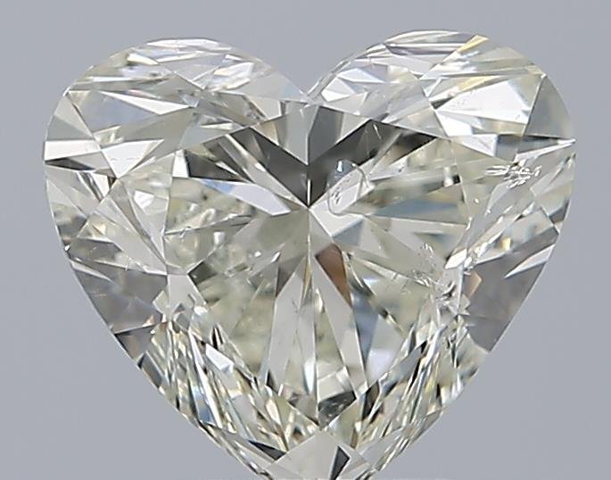 2.51ct I SI2 Rare Carat Ideal Cut Heart Diamond