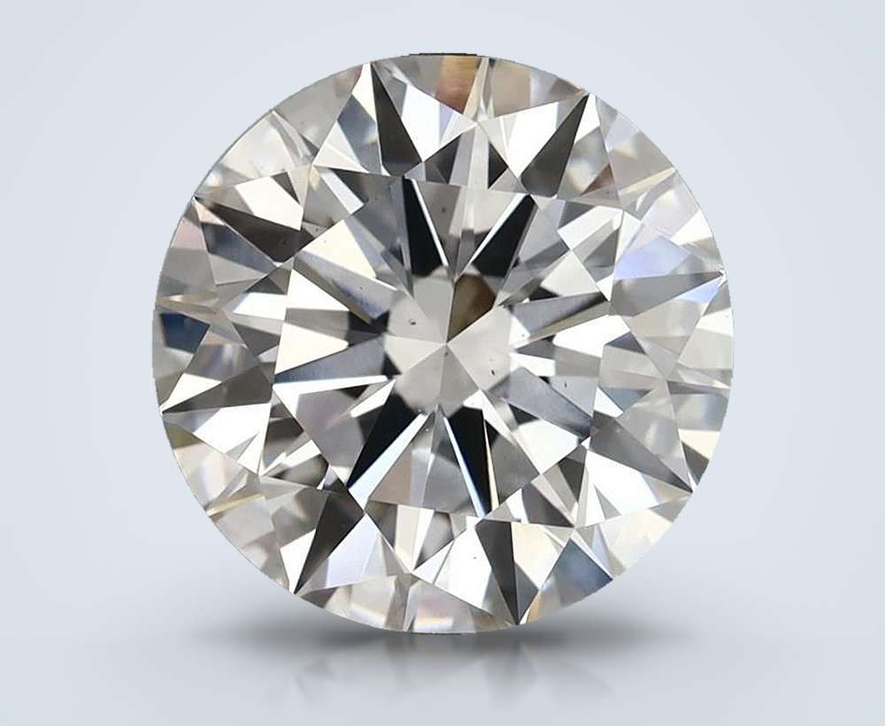 4.69 Carat Round Lab Diamond