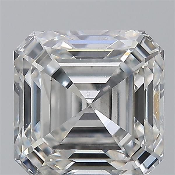 2.17ct G SI1 Rare Carat Ideal Cut Asscher Lab Grown Diamond