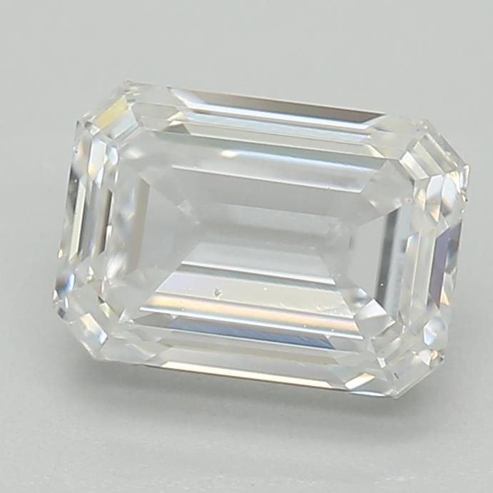 0.76ct D VS1 Rare Carat Ideal Cut Emerald Lab Grown Diamond
