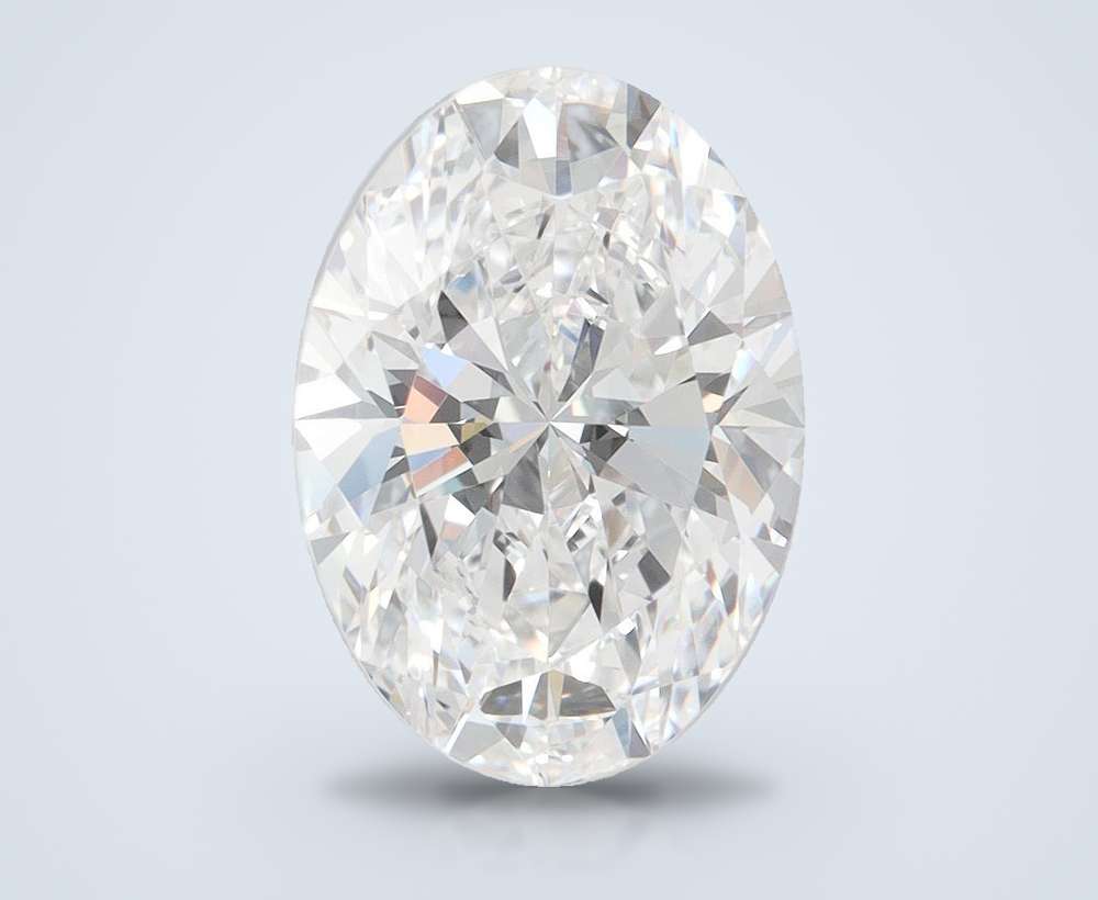 4.07 Carat Oval Lab Diamond