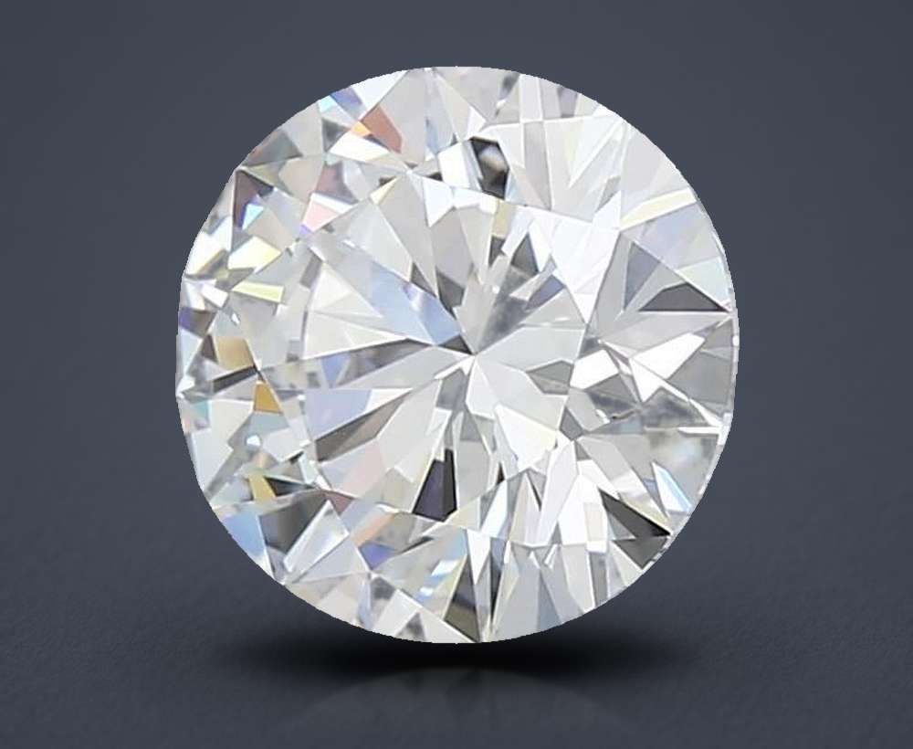 3.04 Carat Round Lab Diamond