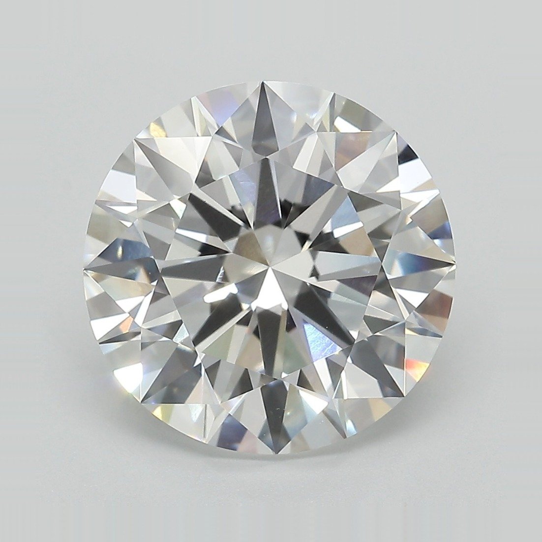 7.06ct E VVS2 Rare Carat Ideal Cut Round Lab Grown Diamond