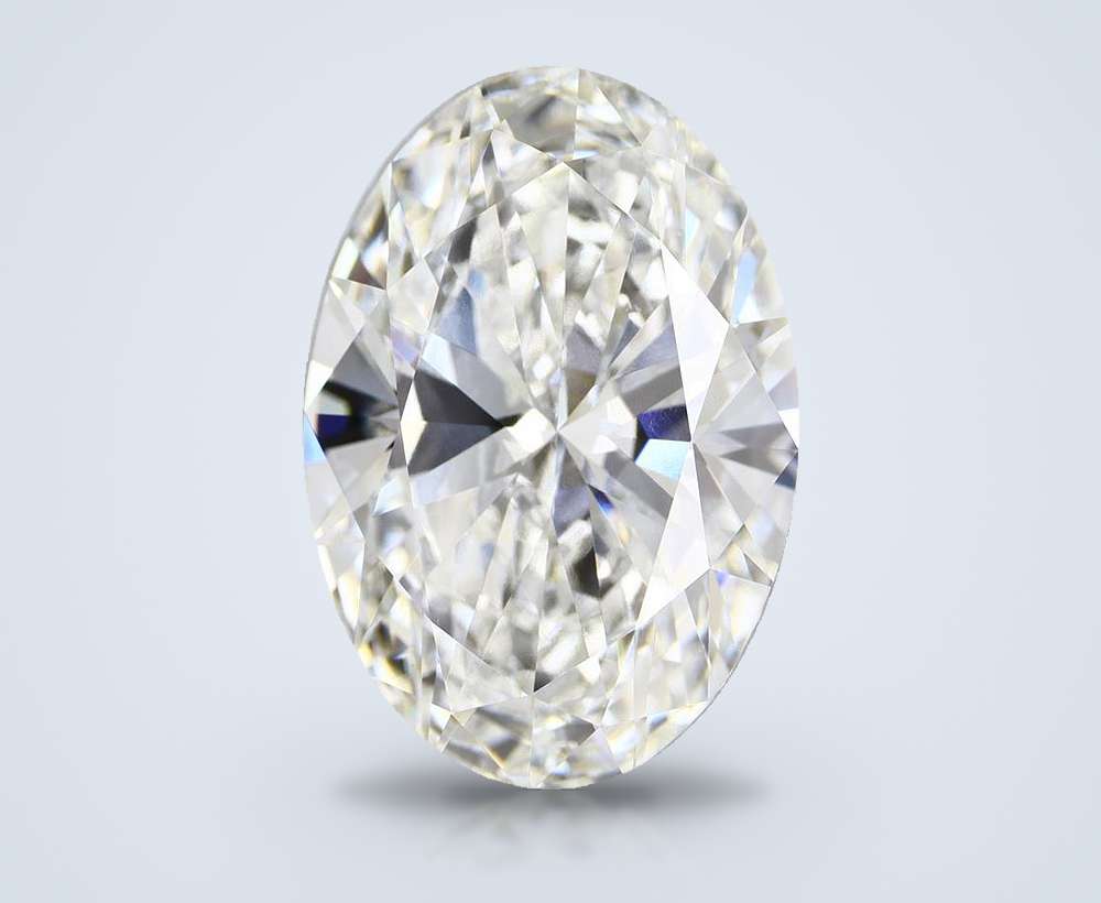 10.07 Carat Oval Lab Diamond