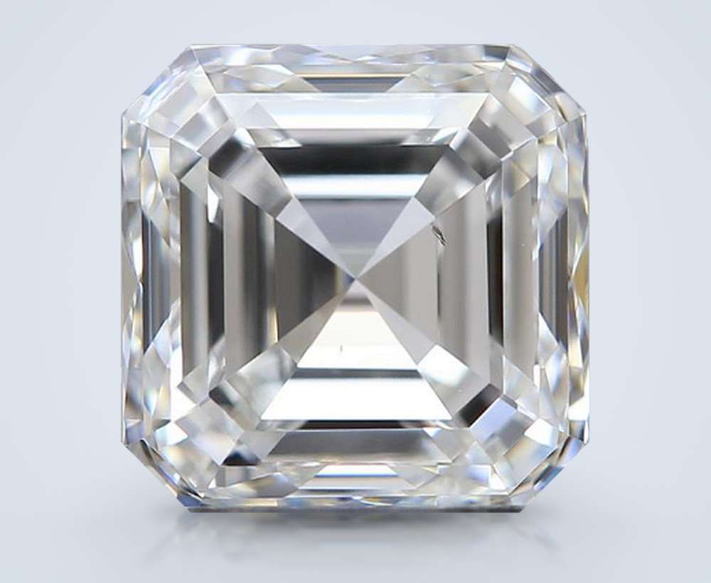 1.67 Carat Asscher Natural Diamond