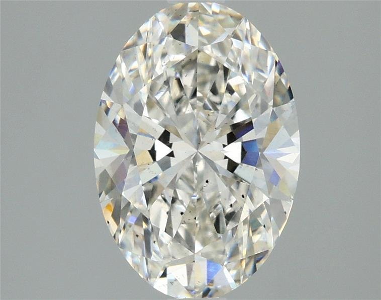 2.08ct H SI1 Rare Carat Ideal Cut Oval Lab Grown Diamond