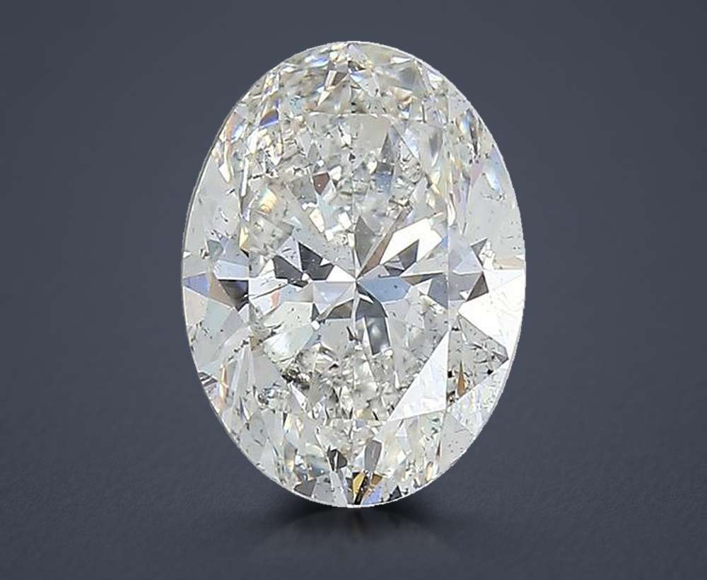 1.80 Carat Oval Natural Diamond