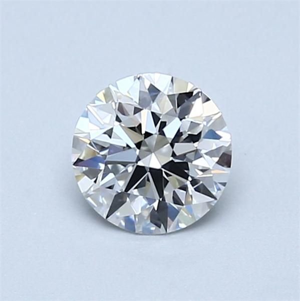 0.63ct E VVS2 Rare Carat Ideal Cut Round Diamond