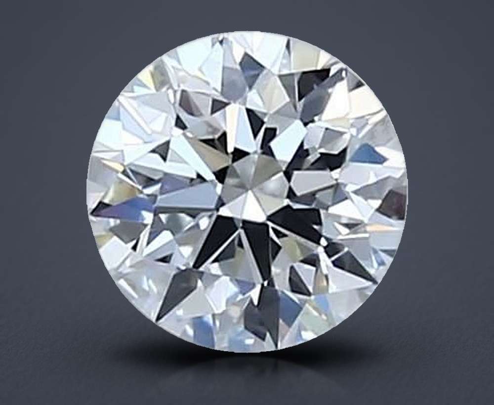 0.63 Carat Round Natural Diamond