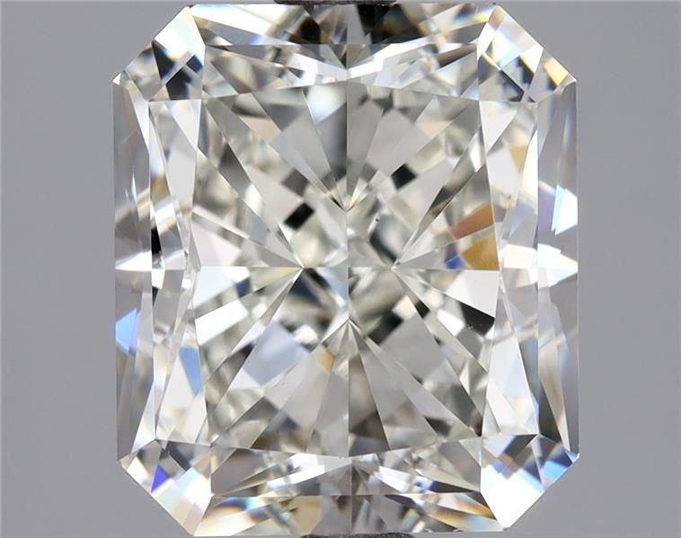3.01ct J VS2 Very Good Cut Radiant Diamond
