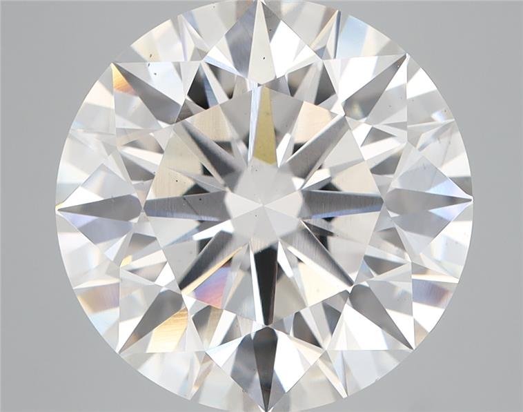 8.06ct F VS2 Rare Carat Ideal Cut Round Lab Grown Diamond