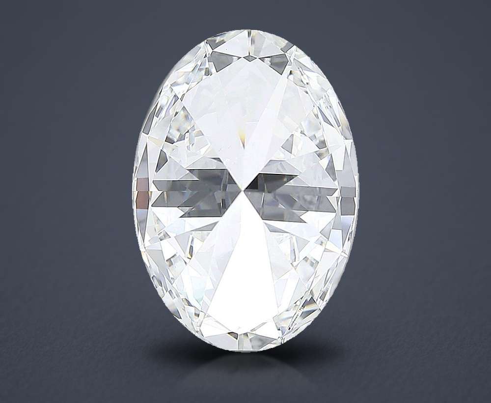 9.55 Carat Oval Lab Diamond