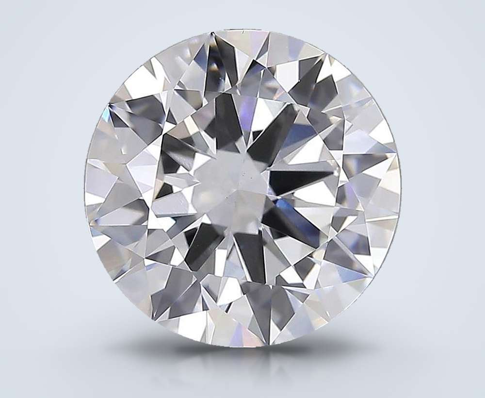 7.86 Carat Round Lab Diamond
