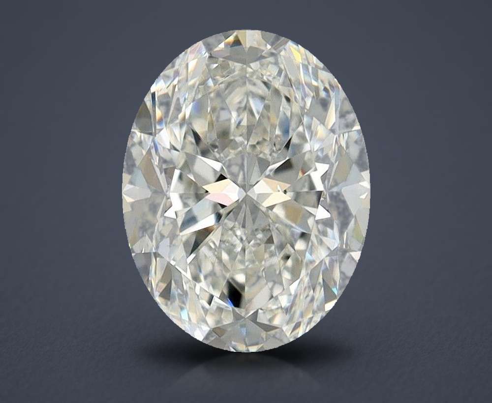 0.91 Carat Oval Natural Diamond