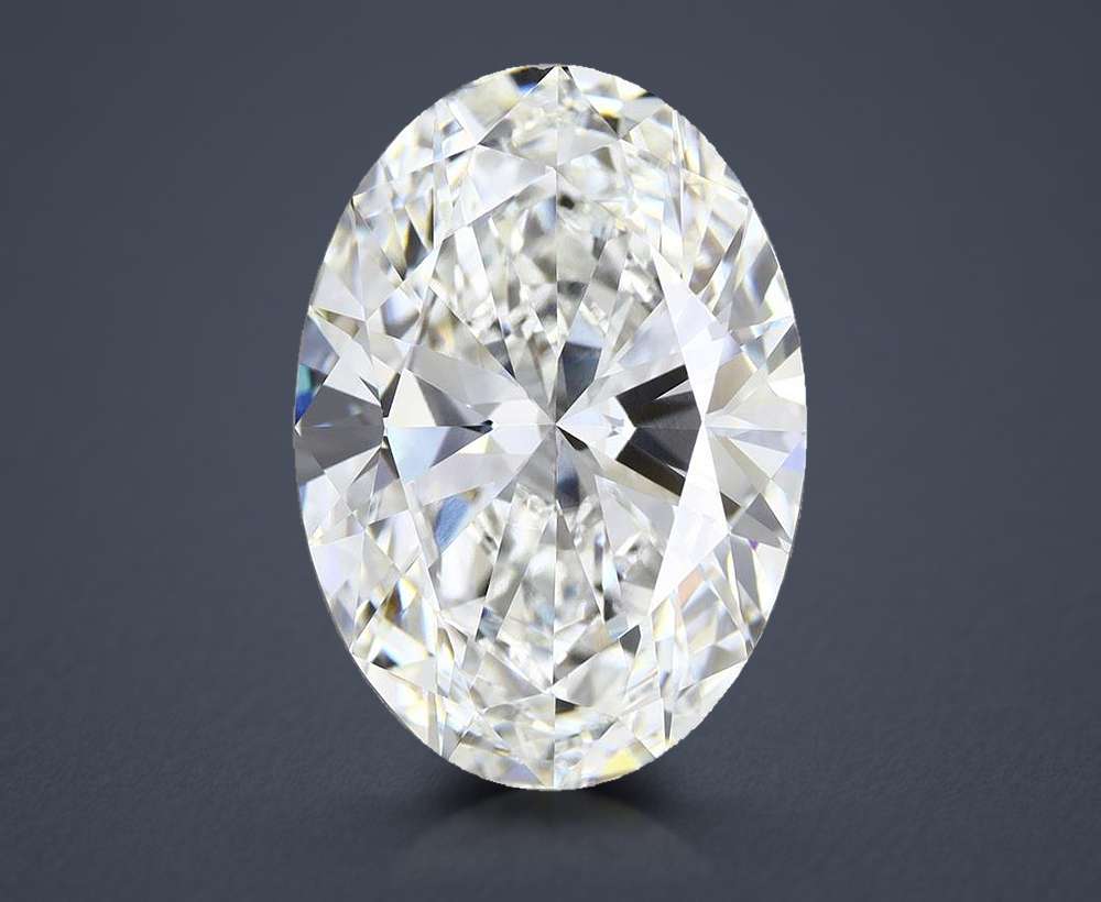 8.73 Carat Oval Lab Diamond