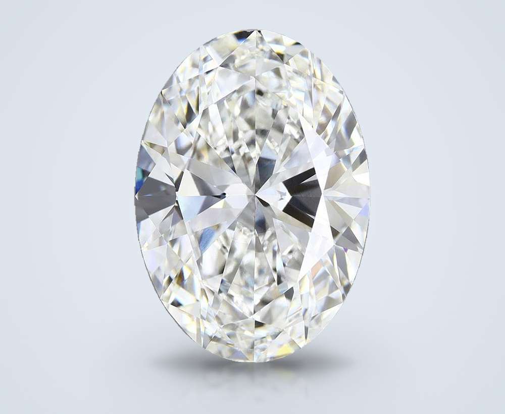 8.73 Carat Oval Lab Diamond