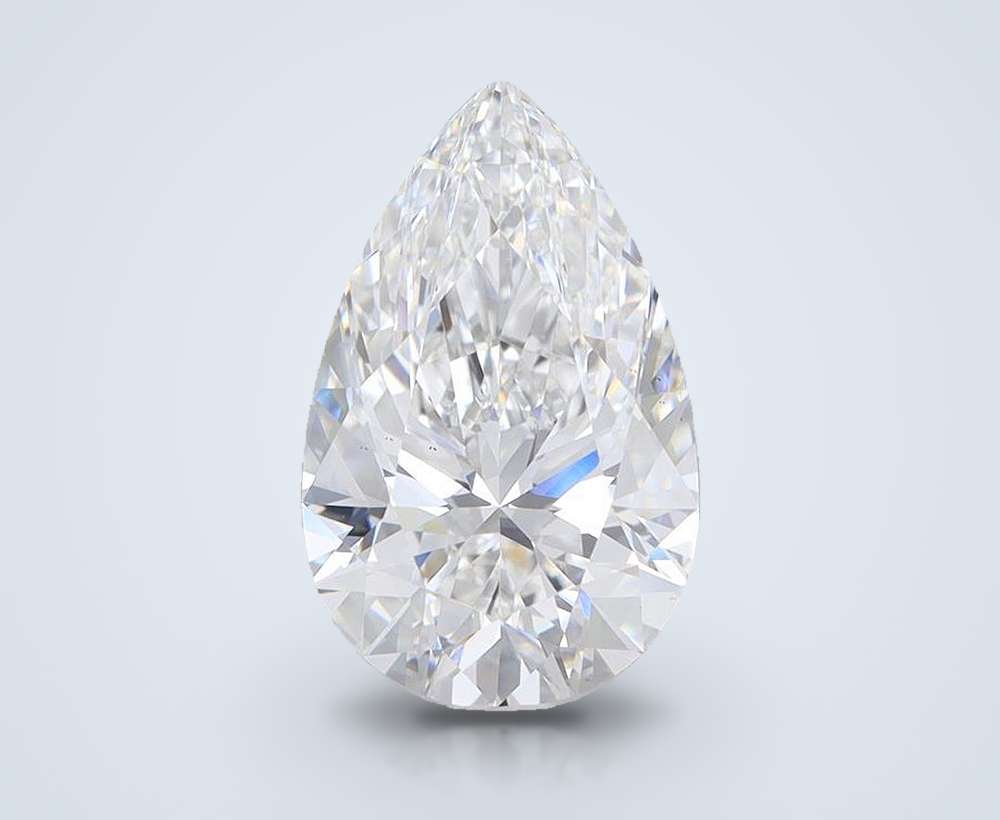 3.22 Carat Pear Lab Diamond