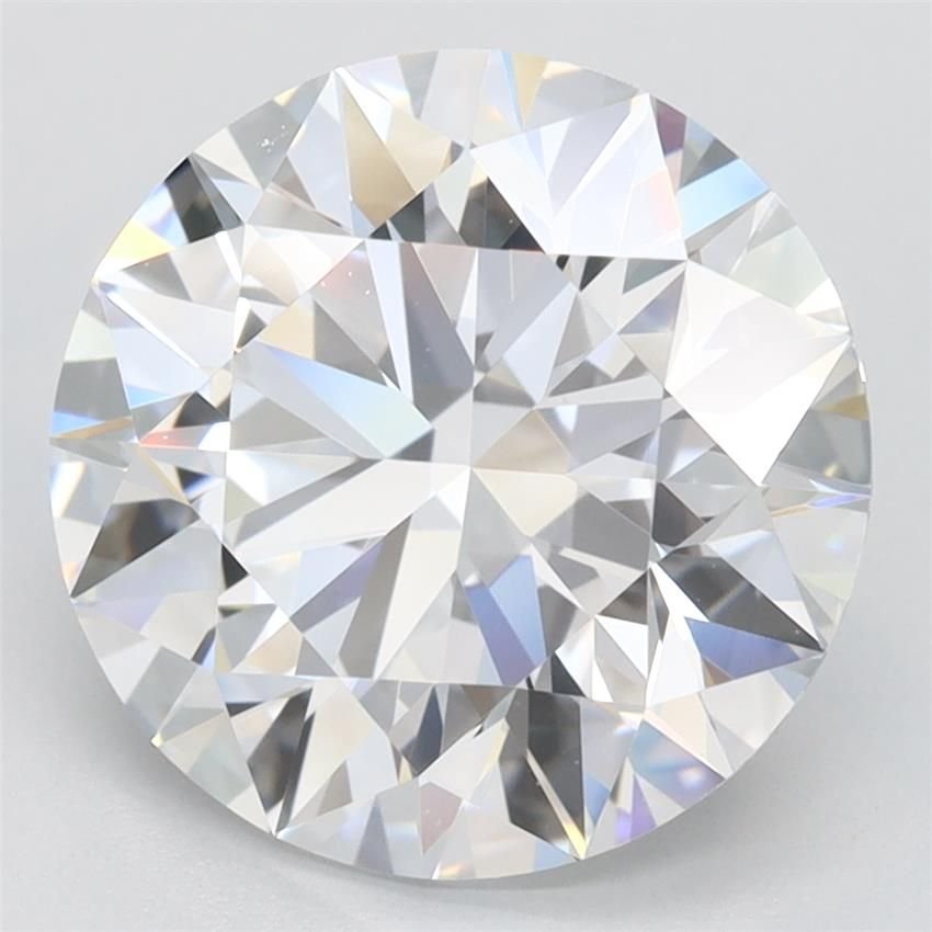 3.78ct D VVS1 Rare Carat Ideal Cut Round Lab Grown Diamond