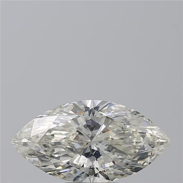 3.01ct H SI2 Rare Carat Ideal Cut Marquise Diamond