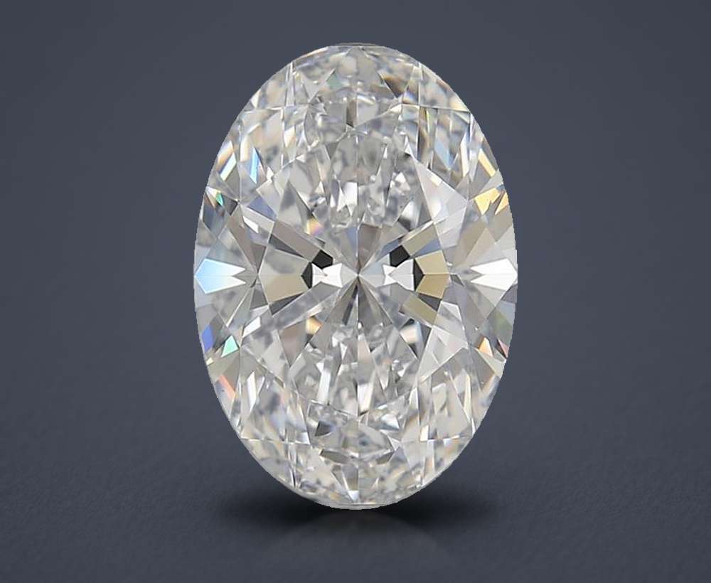 3.02 Carat Oval Lab Diamond