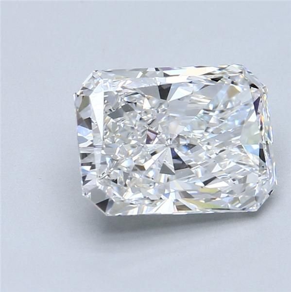 3.05ct E SI2 Very Good Cut Radiant Diamond