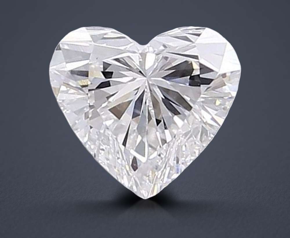 0.85 Carat Heart Lab Diamond