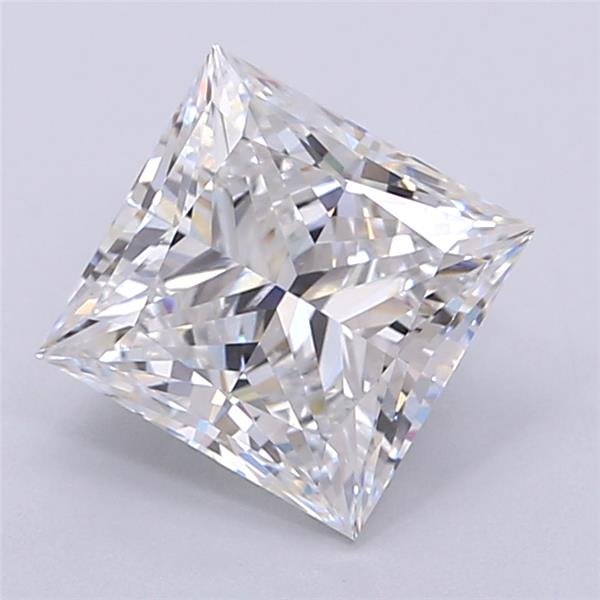 1.83ct E VS1 Rare Carat Ideal Cut Princess Lab Grown Diamond