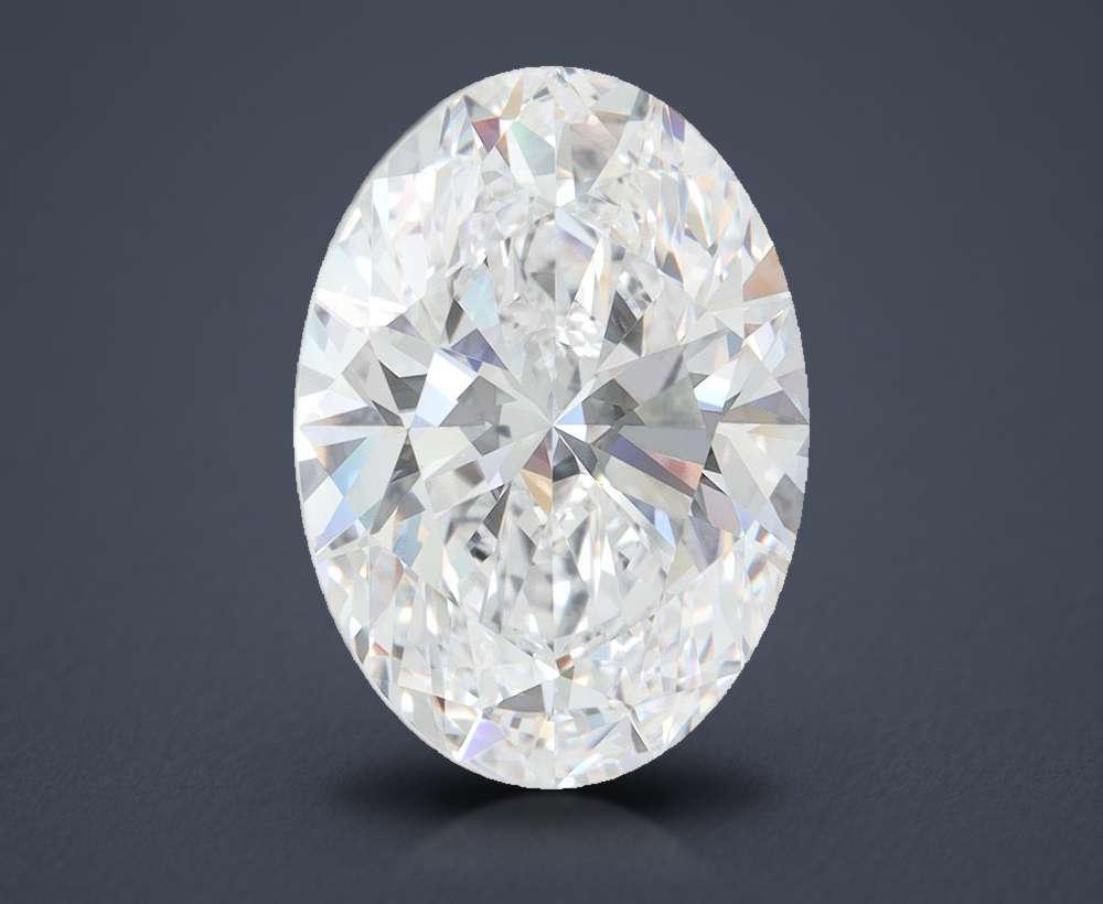 5.00 Carat Oval Lab Diamond
