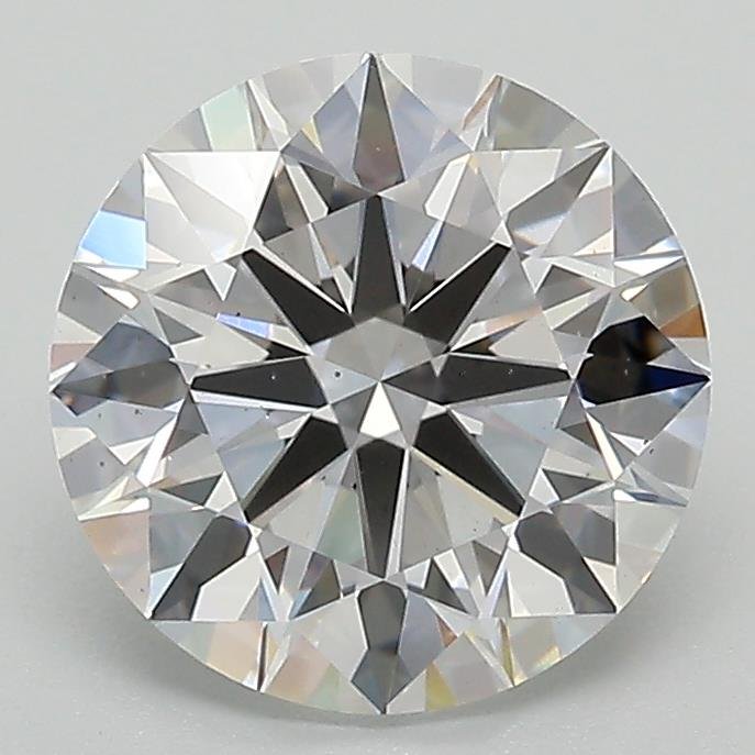 2.32ct D VS2 Rare Carat Ideal Cut Round Lab Grown Diamond