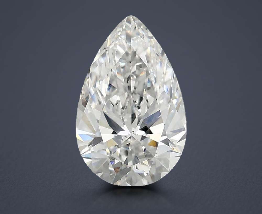 1.00 Carat Pear Lab Diamond
