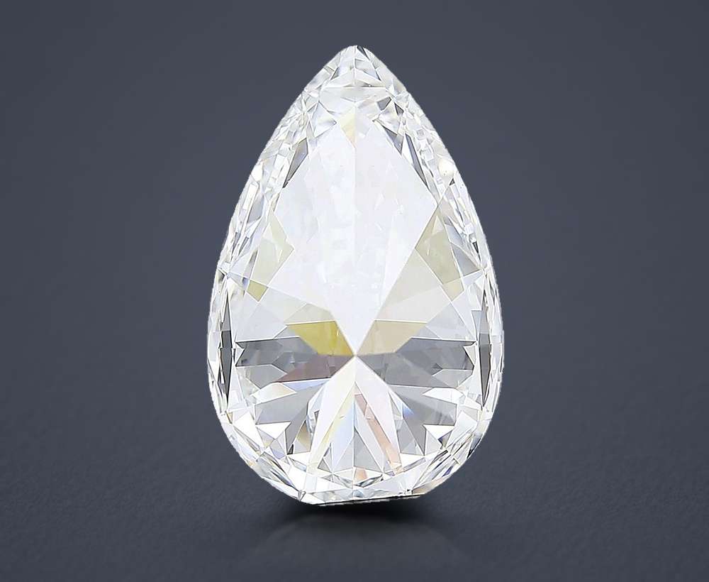 9.43 Carat Pear Lab Diamond