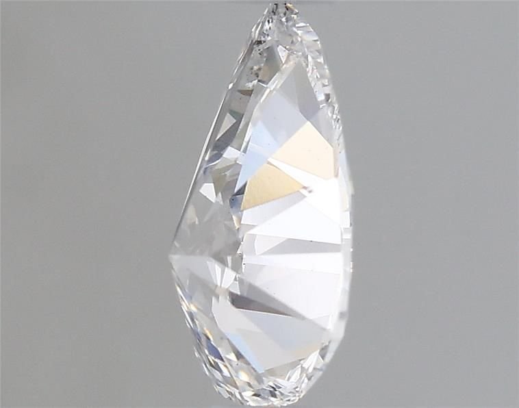 0.67ct E SI1 Rare Carat Ideal Cut Pear Lab Grown Diamond